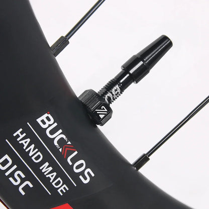 BUCKLOS Tubeless Presta Valve 40–100mm — CNC Aluminum Alloy Bike Valve for Road & MTB