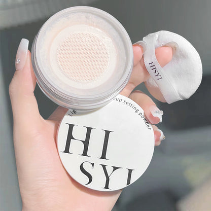 Transparent Makeup Setting Powder - Lightweight Waterproof Natural Finish Face Powder