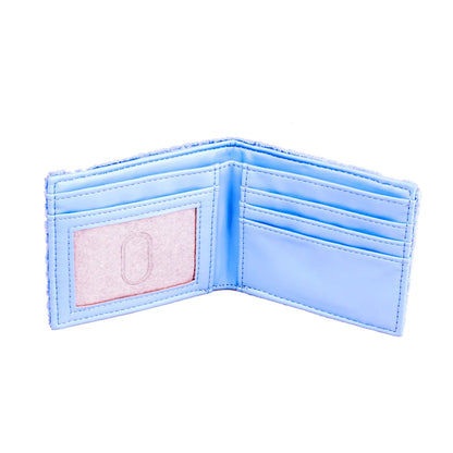 Anime Fashion Wallet with Towel Cloth Embroidery - Designer Personalized ID Card Holder