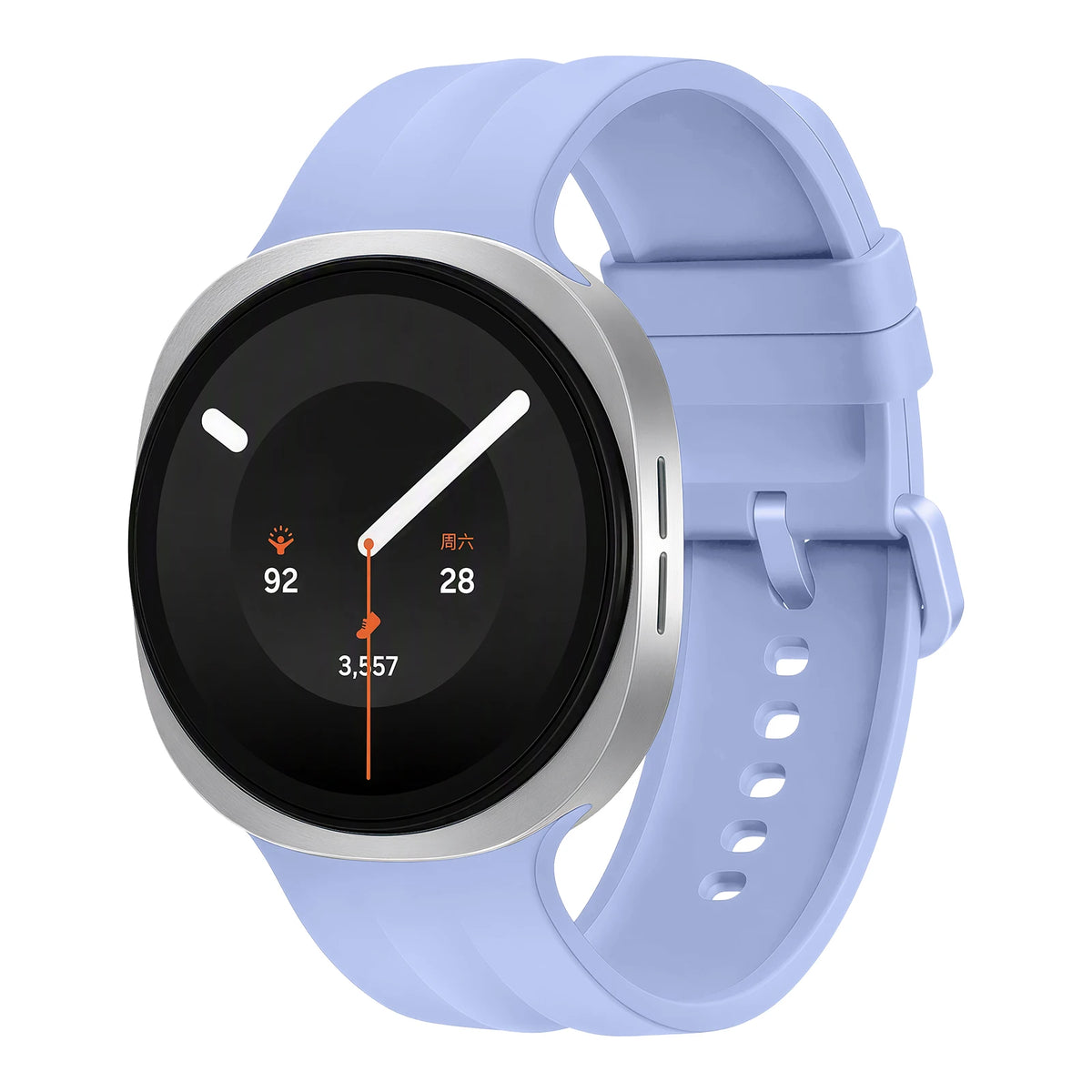 Samsung Galaxy Watch 9 40mm/44mm Silicone Sport Band - Replacement Strap for Galaxy Watch 8 and Watch 8 Classic 46mm
