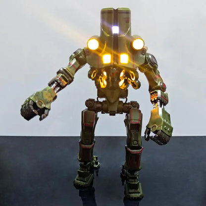 Pacific Rim Cherno Alpha Action Figure — Deluxe Light Edition Robot Mecha Model, Limited Collectible Gift for Kids
