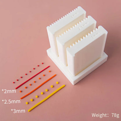 2-in-1 Clay Ball Maker - Pottery Rolling & Shaping Tool for DIY Jewelry Crafts