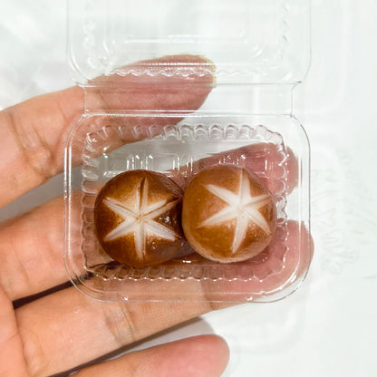 1/6 Miniature Dollhouse Fruit Set – Mini Peach & Grape with Box for Blythe, OB11, BJD Dolls