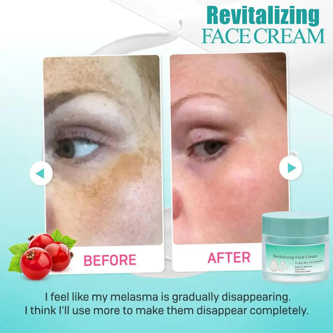 Face Renewal Revitalizing Cream - Rejuvenating Moisturizing Facial Care Cream