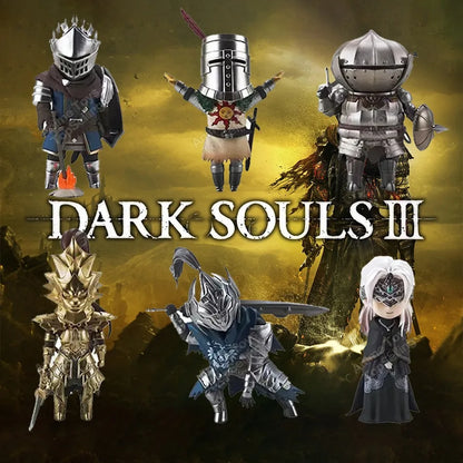 Dark Souls PVC Action Figures – Solaire, Siegmeyer, Oscar, Ornstein & Artorias Collectible Toys