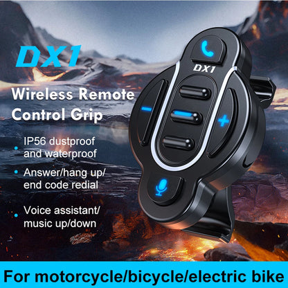 Universal Smart Bluetooth 5.4 Remote Control – Waterproof Wireless Media Controller for Helmet Earphone, Motorcycle & Bike Handlebar