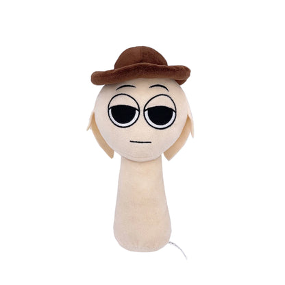 Sprunki Plush Toys – Cute Horror Game Cartoon Soft Stuffed Pillow for Kids, Birthday & Christmas Gift
