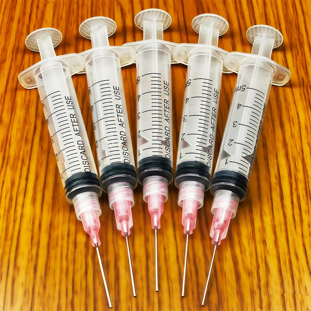 5ML Premium Fountain Pen Ink Filling Syringe - Blunt Needle Tip Refill Tool for Fountain Pens