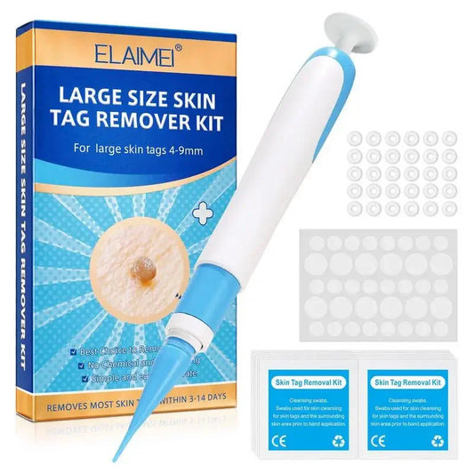 Skin Tags Removal Kit — Painless Remover Pen Device for 4mm-9mm Skin Tags, Easy & Effective