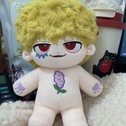 20CM Corazonz Anime Plush Figure – Dress-Up Cotton Doll Toy, Adorable Plush Gift for Fans