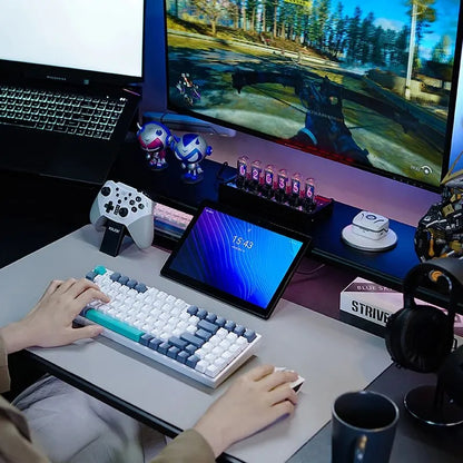MACHENIKE K500-B94 Mechanical Gaming Keyboard - 94-Key Hot-Swappable 90% Layout with RGB Backlight for PC & Laptop