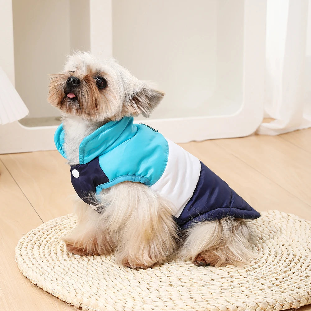 Pet Dog Hiking Jacket - Warm Windproof Outdoor Camping Coat for Small Dogs Chihuahua Yorkshire Apparel