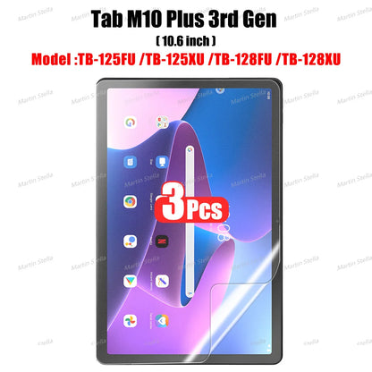 3Pcs Paper-Like Screen Protector for Lenovo TAB M10, M9, M8, M11, P12 Pro, P11 – Non-Glass Protector for 1st, 2nd & 3rd Gen