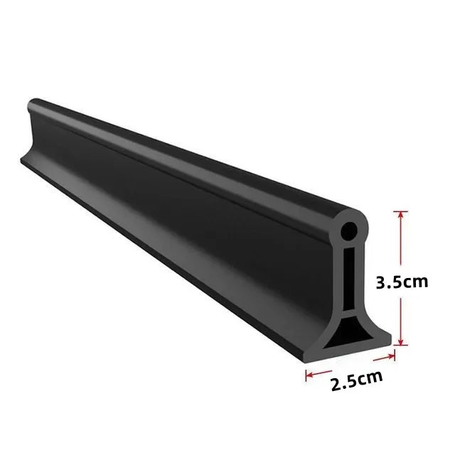 Bendable Silicone Water Retaining Strip - Bathroom Shower Barrier for Kitchen and Wet-Dry Separation