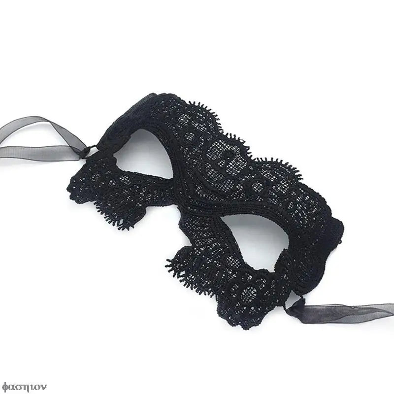 Halloween Lace Velvet Mask — Sexy Unisex Masquerade Eye Mask for Party, Prom, Costume & Cosplay Gifts