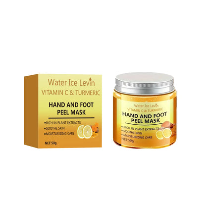 Vitamin C & Turmeric Hand Wax Mask – Smoothing, Cleansing & Illuminating Treatment for Hands & Feet