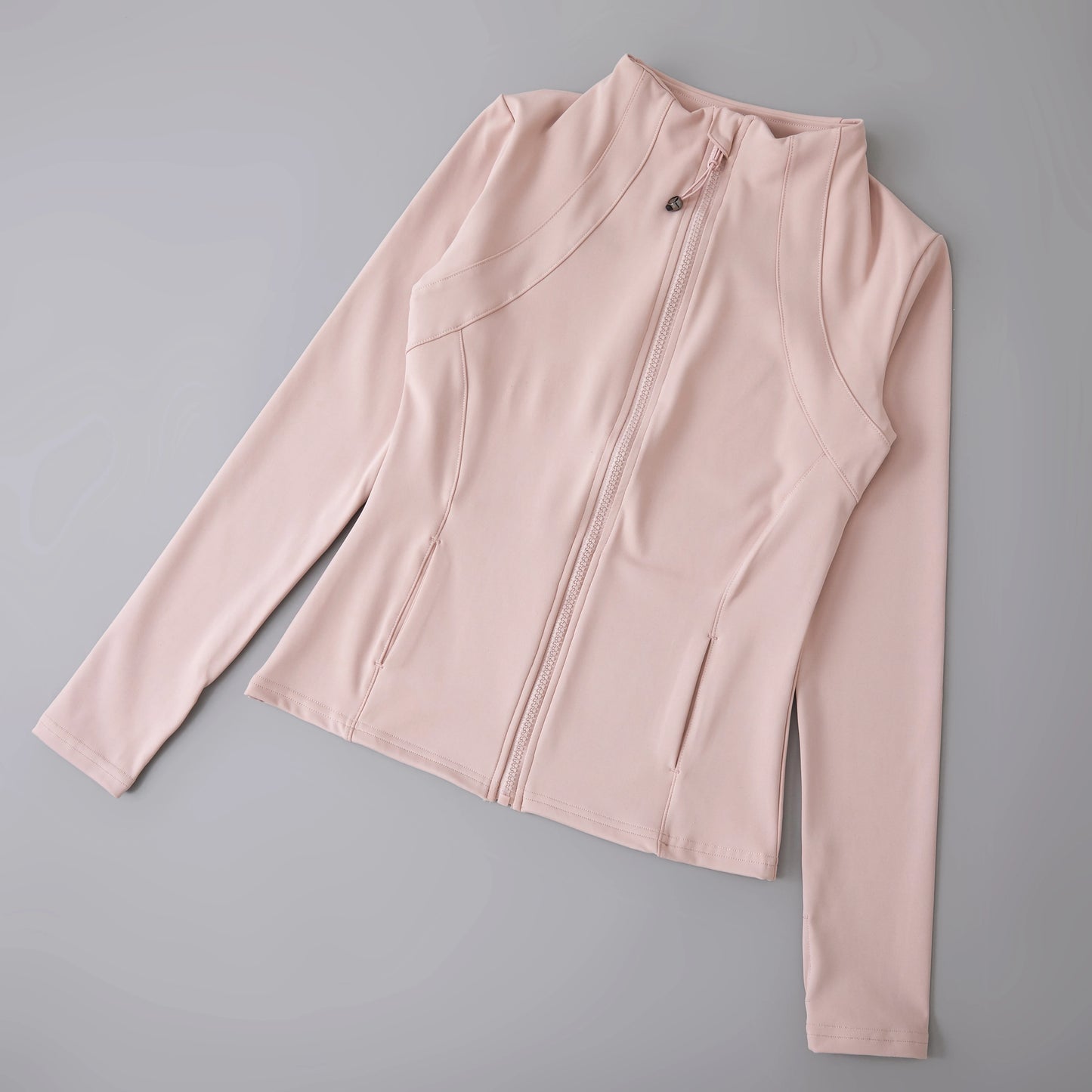 Women’s Sports Windbreaker Jacket — Long Sleeve Workout Top, Running Sweatshirt, Yoga Activewear