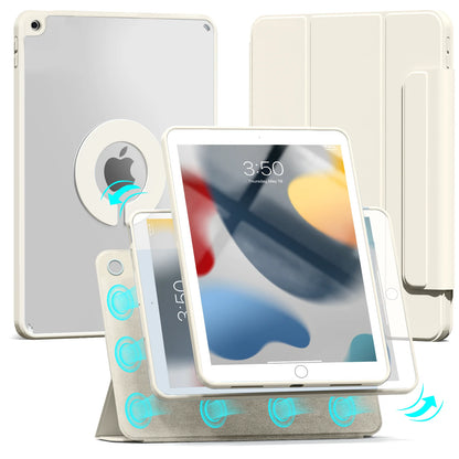 Magnetic Case for iPad 10.2, Air, Pro 11/12.9 & Mini 6 – Detachable Back Shell for 2022 Models