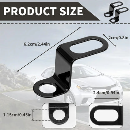 Motorcycle Lamp Brackets – Turn Signal & Headlight Mount for Fork Indicator Lights