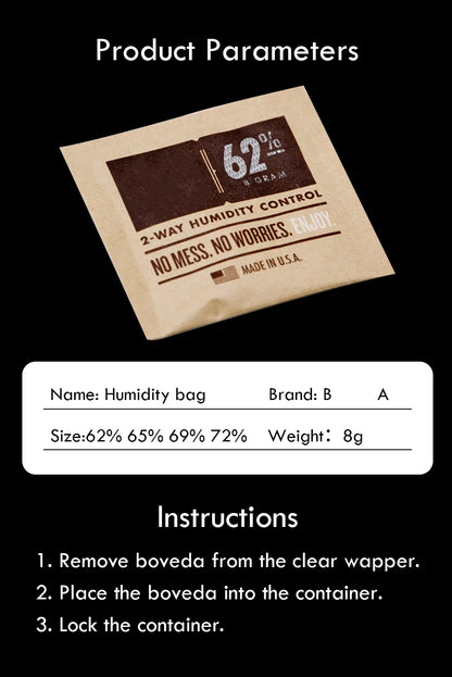 Professional Cigar Humidifier Bag – 8g CS-010 Moisture & Humidity Pack for Cigars