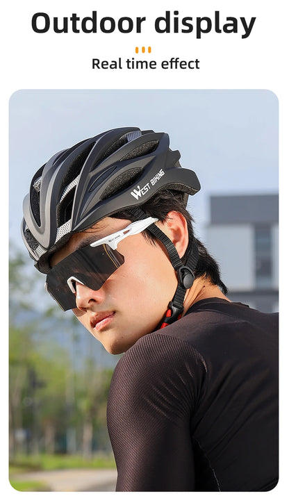 WEST BIKING Ultralight Cycling Helmet - Integrated Molding MTB & Road Bike Helmet for Men & Women