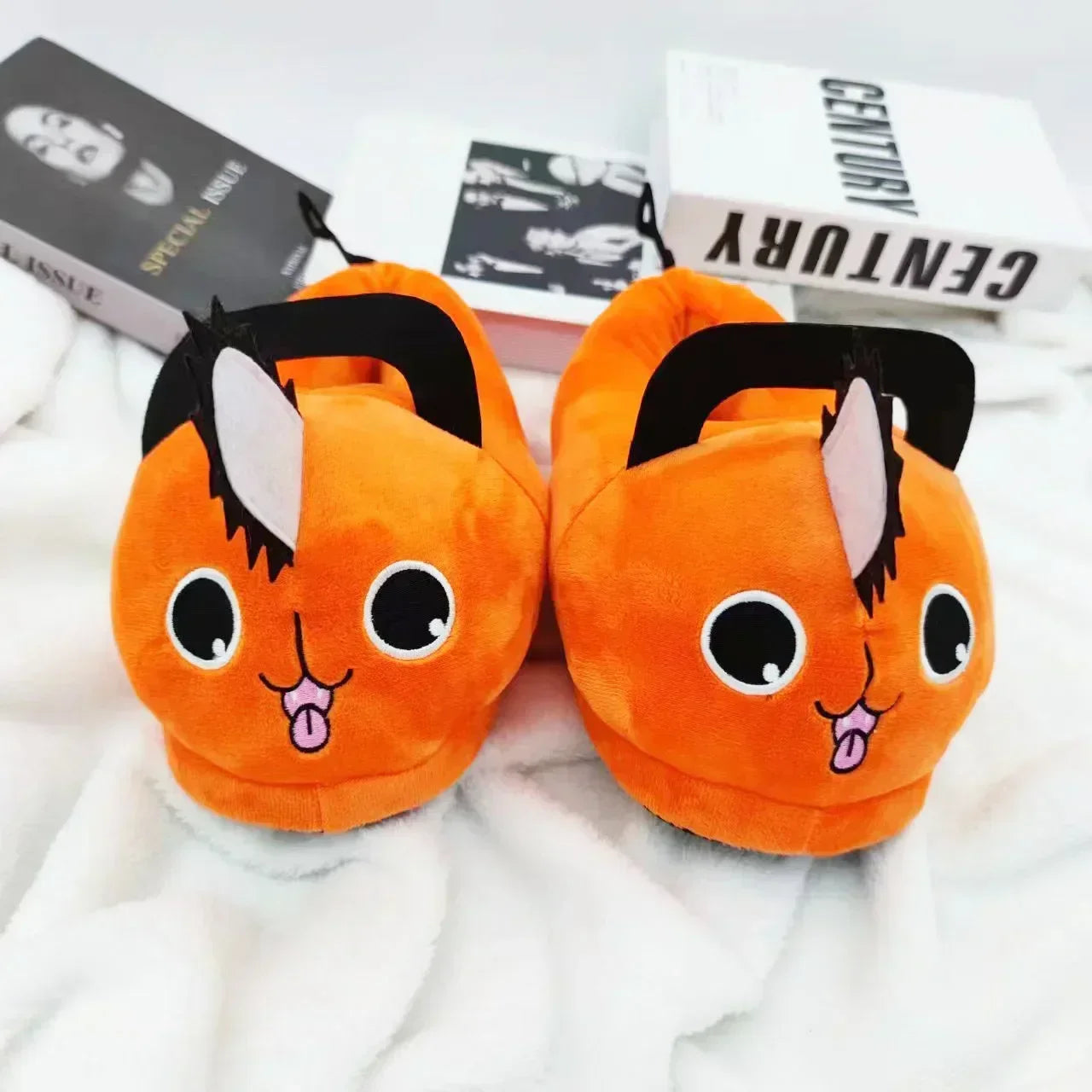 Anime Kawaii Puppy Slippers – Cosplay, Halloween & Xmas Party Shoes, Home Bedroom Decor, One Size