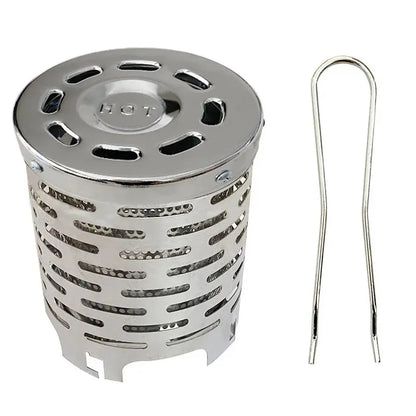 Stainless Steel Camping Heating Stove - Outdoor Infrared Heater & Portable Baking Stove