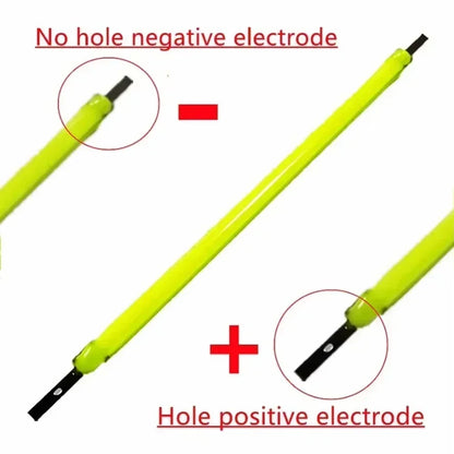 3V 38mm LED Filament COB Bulb - Multicolor Edison Lamp Diodes for Holiday Lighting, 5–100PCS/Box