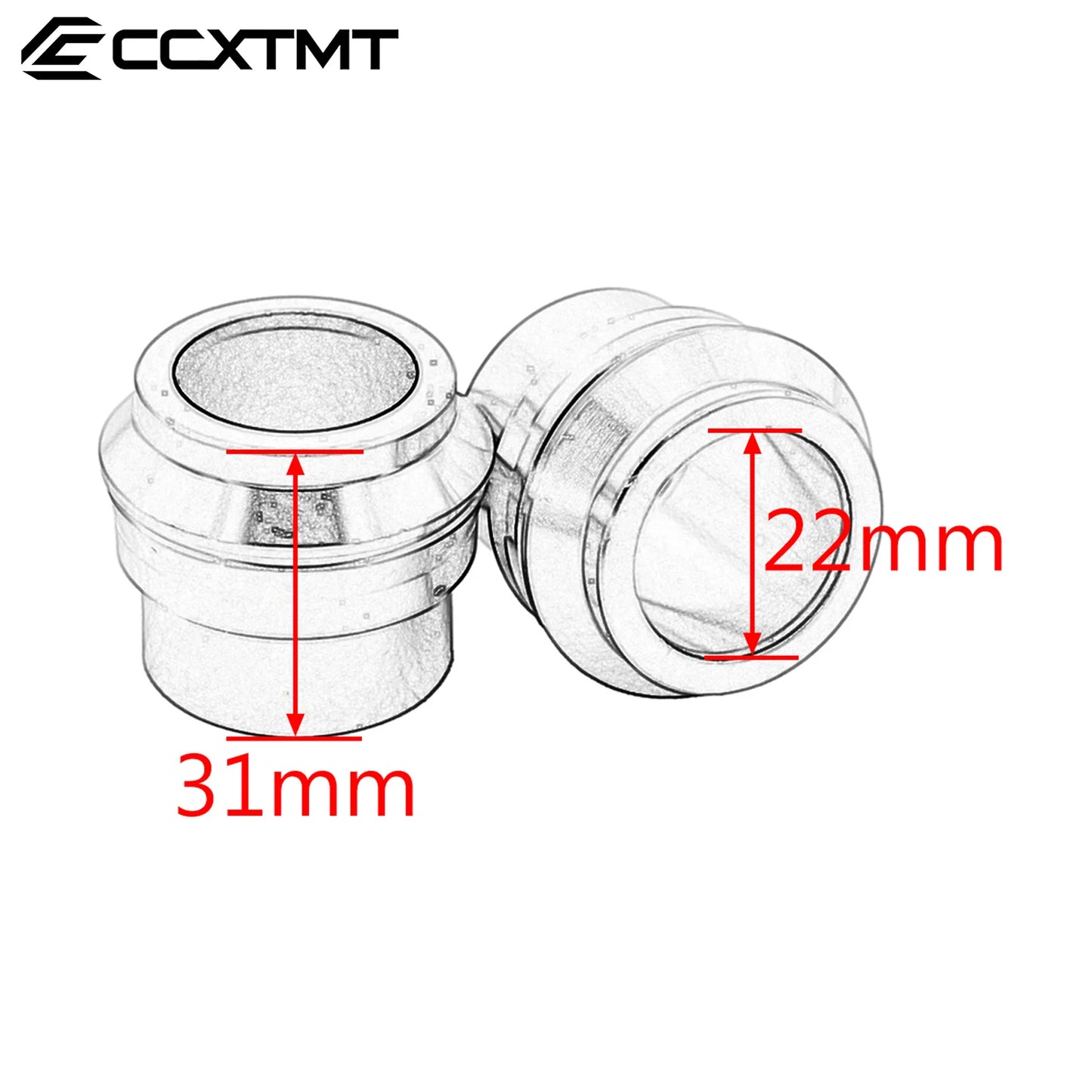 CNC Motorcycle Wheel Axle Hub Spacer Set – Front & Rear for KTM EXC/EXC-F/XC-W/XCF-W 125–530 (2008–2023) Durable Performance Parts