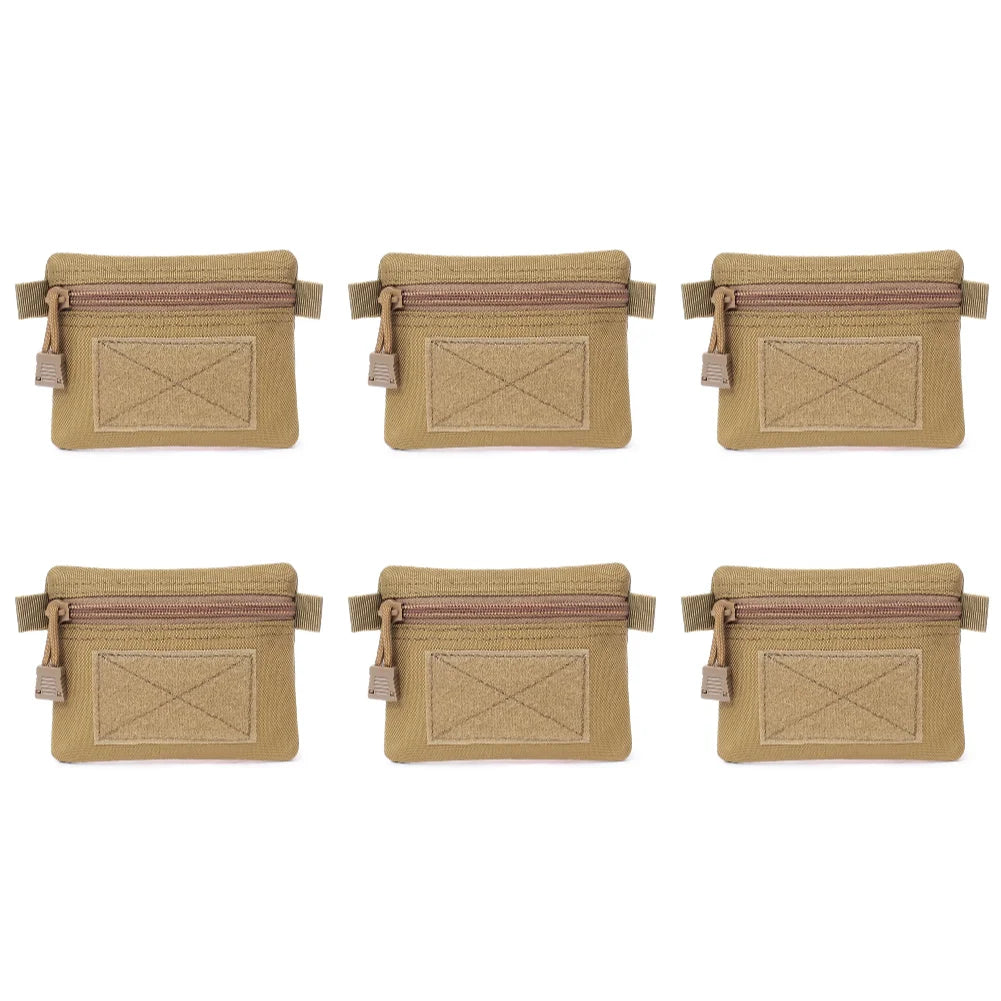 Outdoor Waterproof EDC Molle Wallet — Portable Travel Zipper Waist Pouch for Camping, Hiking & Hunting
