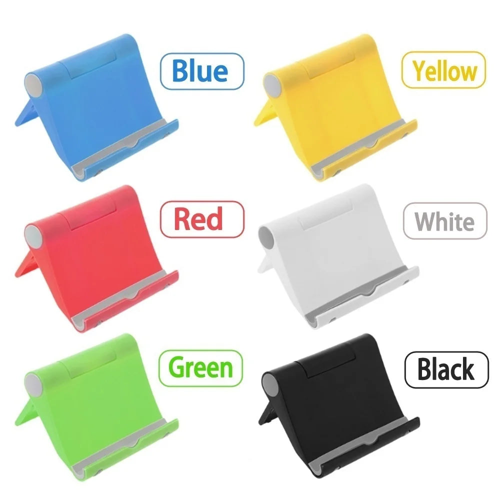 Universal Mobile Phone & Tablet Stand Holder: Desktop Desk Stand for Communication Accessories - Support for Cell Phones and Tablets