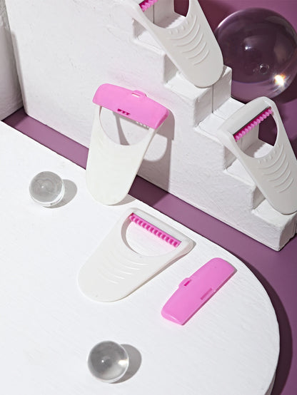 ALSHABAB 6PCS Disposable Razors for Women — Pink 1-Blade Manual Shaver for Body & Bikini Hair Removal