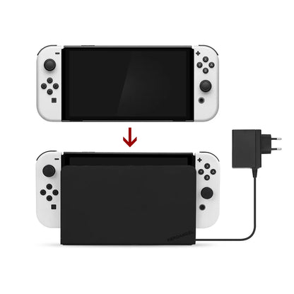 New Charging Dock Adapter for Nintendo Switch OLED – TV Dock Station Stand for Switch OLED Console