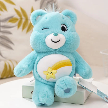 8-Color Care Bears Plush Toys - Cute Stuffed Bear Dolls, Soft Pillows & Home or Car Decorations for Kids’ Birthday Gifts