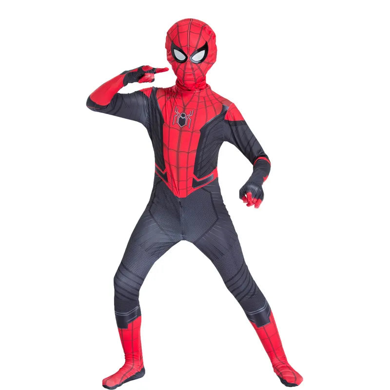 Kids Superhero Costume Onesies – Movie Character Fantasy Dress-Up for Boys & Girls, Halloween Party & Photo Props