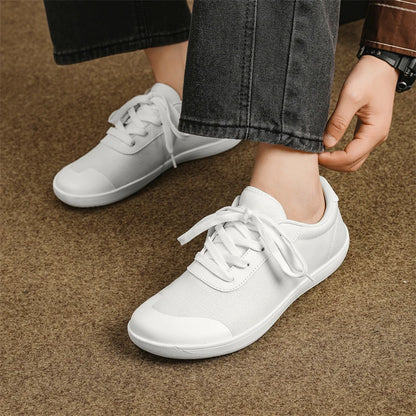 SNORW Wide Barefoot Shoes - Zero Drop Casual Sneakers for Men & Women, Perfect for Outdoor Trail Running
