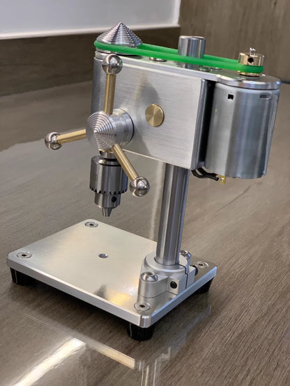 100-240V Mini Drilling Machine – Adjustable Pressure Precision Bench Drill for Mechanical, Decorative, Watch, and Model Crafts