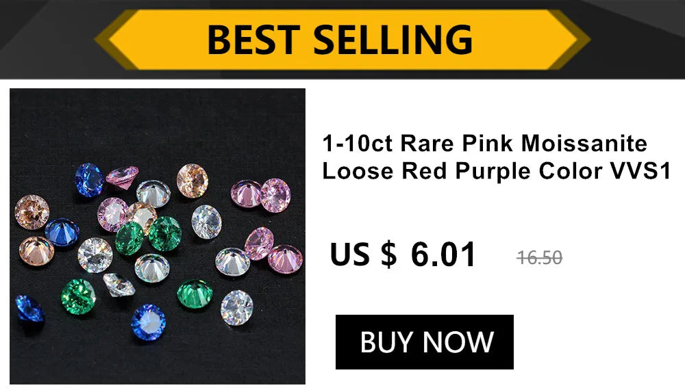 100% Real Moissanite Diamond Tester Pen — GRA Certified D VVS1 Belgium Cut Gemstones at Factory Price
