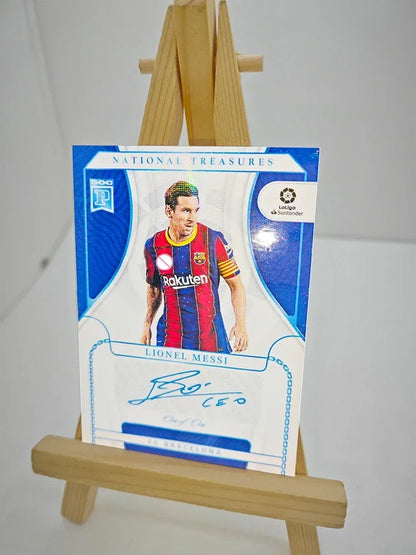 Panini DIY Star Football Card – Messi & Ronaldo Collectible, Homemade Gift for Christmas & Birthday