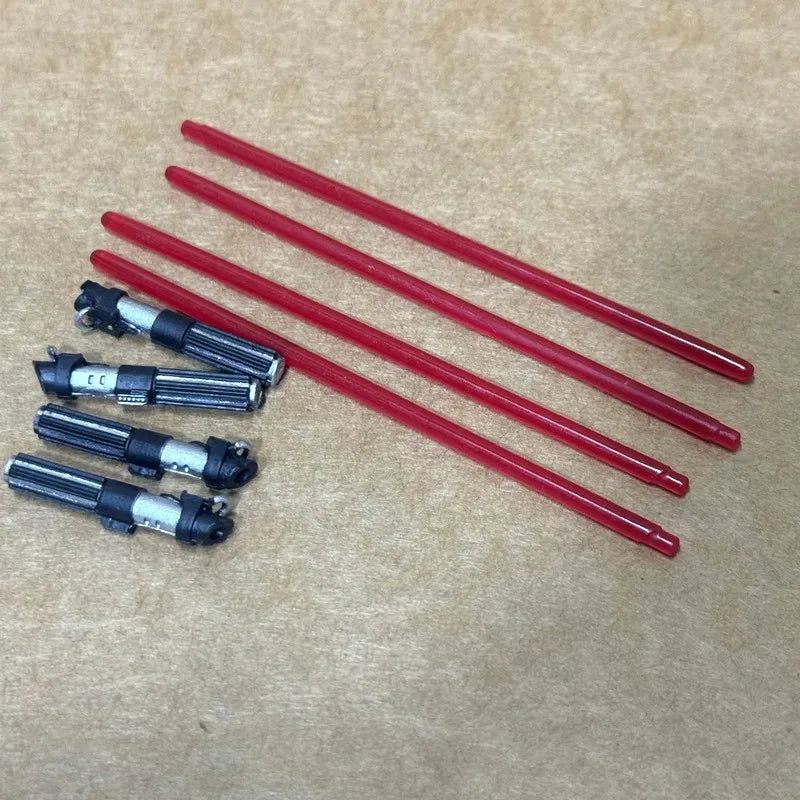 Lot of Star Wars & GI Joe Accessories – Lightsaber, Blaster Gun & Jetpack for 6’’ Action Figures