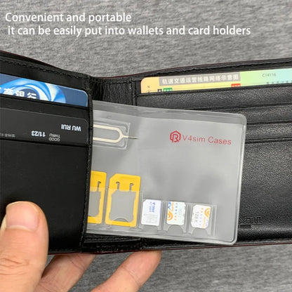 Portable SIM & Memory Card Storage Box — Micro, Nano SIM Card Protector Holder