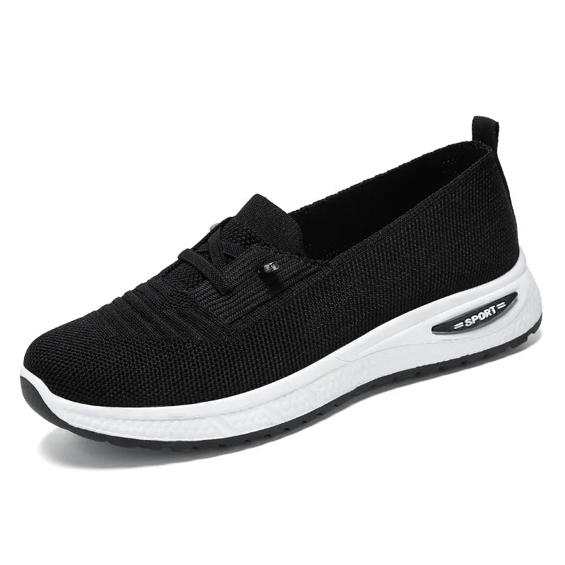 Women’s 2025 Breathable Mesh Casual Sneakers – Chunky Sole Lightweight Fashion Shoes with Free Shipping