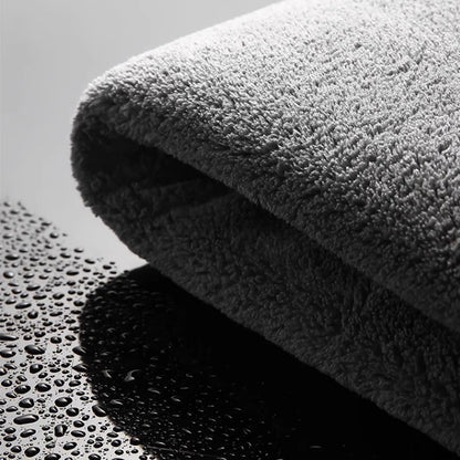 High-End Microfiber Car Wash Towel – Auto Cleaning, Drying & Detailing Cloth with Hemmed Edges for Car Care