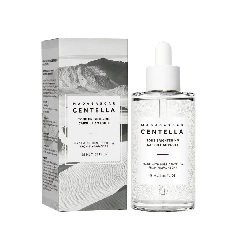 Centella Asiatica Soothing Serum - 55ml Madagascar Formula for Sensitive Skin Relief, Acne Care & Deep Hydration