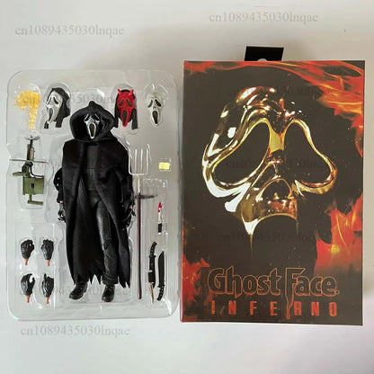 NECA Inferno Fire Action Figure – The Nun Billy Prey Movable Horror Collectible Toy