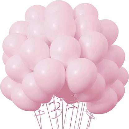 Baby Blue Latex Balloons Set (5–12 Inch, 10/20/30pcs) – Wedding, Baby Shower & Birthday Party Decorations in Mixed Colors