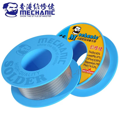 MECHANIC TY-V866 Solder Wire - 40g Rosin Core Lead-Free Welding Flux Wire for Electronics Repair