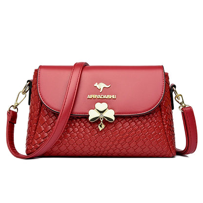 Luxury Women’s Designer Handbags – 2025 Soft Knitting Leather Crossbody Shoulder Bag