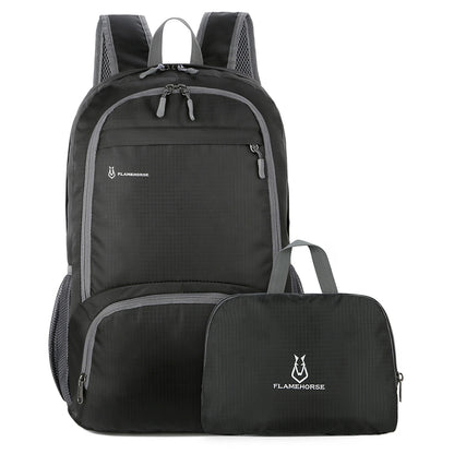 Lightweight Foldable Backpack - Waterproof Packable Daypack for Men & Women, Outdoor Travel, Hiking, Cycling & Camping Shoulder Bag