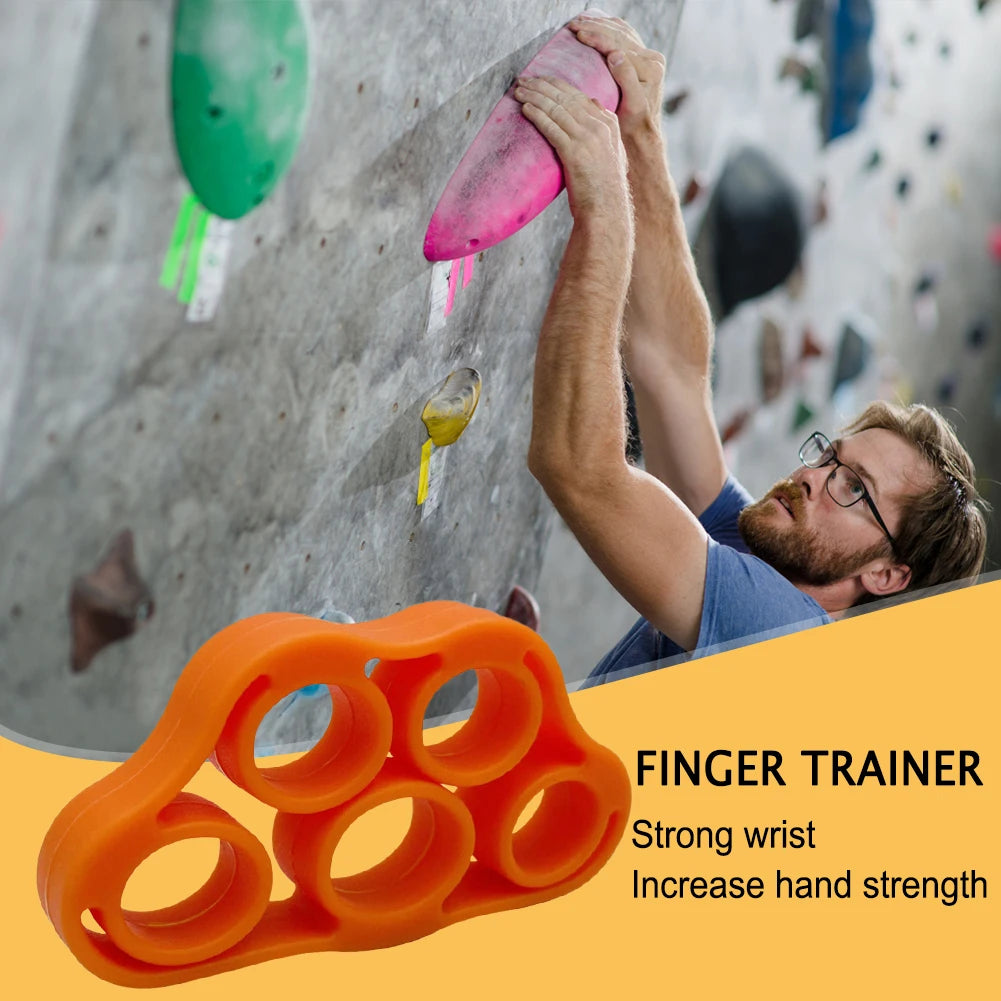 3-in-1 Silicone Finger Strengthener – Elastic Hand Grip Trainer & Guitar Finger Exerciser for Hand Therapy